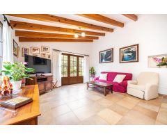 Finca rústica con piscina, jardín y zona de cultivo en Son Espanyol