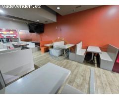 ALQUILER DE CAFETERÍA CON SALIDA DE HUMOS