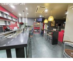ALQUILER DE CAFETERÍA CON SALIDA DE HUMOS