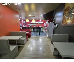 ALQUILER DE CAFETERÍA CON SALIDA DE HUMOS