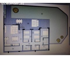 Vivienda con gran terraza de 160 metros