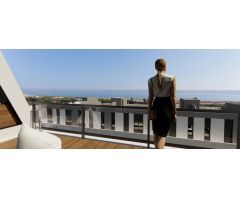 80  Metros DE TERRAZA,,  CON VISTAS AL MAR CON GRANDES TERRAZAS