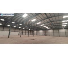 nave de 3200 m2 y terreno adjunto de 10000 m2