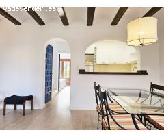 Alquiler anual de chalet independiente reformado en urbanización en San Nicolás (Dénia)