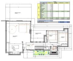 Proyecto de moderno chalet de obra nueva