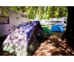 Camping en primera línea de playa