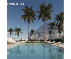Ático dúplex de 4 dormitorios con magníficas vistas a la venta cerca de la playa en Calpe