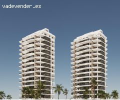 Ático dúplex de 4 dormitorios con magníficas vistas a la venta cerca de la playa en Calpe