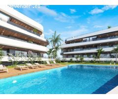 Apartamento de 3 dormitorios en primera línea de campo de golf, en Los Alcázares