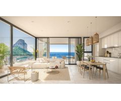 ÁTICOS DE LUJO DE OBRA NUEVA CON VISTAS AL MAR EN CALPE.