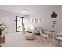 Villas adosadas y pareadas de 3 dormitorios en Pilar de la Horadada.