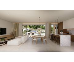 Villa de 3 dormitorios de una sola planta con piscina privada en Finestrat