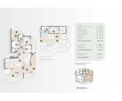 Ático dúplex de 4 dormitorios con magníficas vistas a la venta cerca de la playa en Calpe