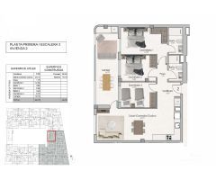 MODERNO APARTAMENTO EN PLANTA BAJA DE NUEVA CONSTRUCCIÓN DE 3 DORM. EN SANTA POLA
