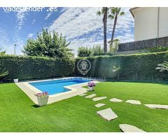 Casa con piscina en alquiler en Alella