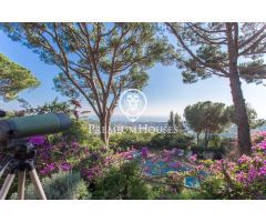 Casa unifamiliar en alquiler con fantásticas vistas al mar en Sant Andreu de Llavaneres