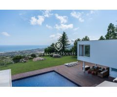 Casa en alquiler larga temporada con espectaculares vistas al mar - Supermaresme