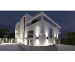 Villa de lujo de obra nueva