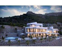 Nueva promoción de Villas de lujo con vistas impresionantes al mar y montaña.