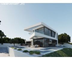 Fantástica villa de diseño con vistas al mar en Altea