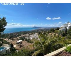 Encantadora Villa Mediterránea con increíbles vistas panorámicas al mar en Altea la Vella