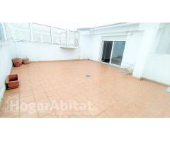 ¡ÁTICO ESPECTACULAR! AMPLIO Y MUY LUMINOSO  CON GRAN TERRAZA Y BALCÓN
