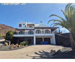 Impresionante villa con las mejores vistas al mar de Lanzarote