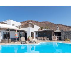 Impresionante villa con las mejores vistas al mar de Lanzarote