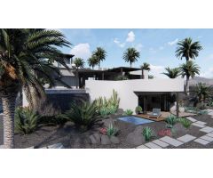 Exclusiva Casa de Obra Nueva en Montaña Roja, Playa Blanca con Vistas Panorámicas al Mar