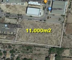 PARCELA 11.000M2 EN POLIGONO