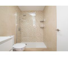 Planta baja reformada en zona plaza crevillente con dos habitaciones dos baños , terraza y dos despe