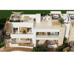 Villas y bungalows de nueva construcción a solo 250 metros de la playa en Mar de Pulpí