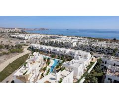 Villas y bungalows de nueva construcción a solo 250 metros de la playa en Mar de Pulpí