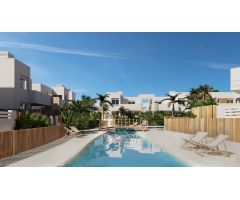 Villas y bungalows de nueva construcción a solo 250 metros de la playa en Mar de Pulpí