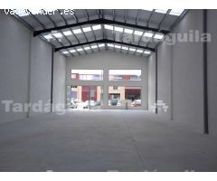 ALQUILER NAVE EN 1º LÍNEA DE VÍA PRINCIPAL, EN EL POLÍGONO LOS VILLARES.