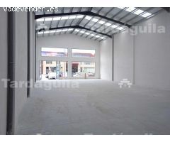 ALQUILER NAVE EN 1º LÍNEA DE VÍA PRINCIPAL, EN EL POLÍGONO LOS VILLARES.