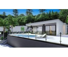 Nueva villa con piscina privada y vistas al mar en venta en Monte Solana Pedreguer - excelente!!