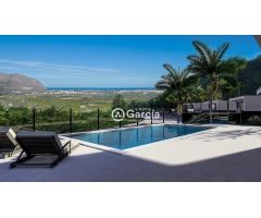 Nueva villa con piscina privada y vistas al mar en venta en Monte Solana Pedreguer - excelente!!