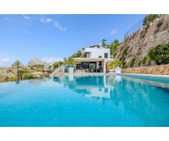 VILLA BAHIA BEACH - VENTA VILLA DE LUJO EN JAVEA CON PANORAMICAS VISTAS AL MAR, COSTA BLANCA NORTE