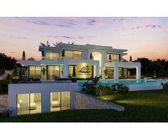VILLA ATHENEA - UNA JOYA ARQUITECTÓNICA EN 1a LINEA DE MAR SOBRE ACANTILADO en JAVEA - XABIA