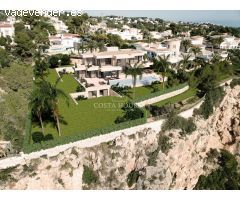 VILLA ATHENEA - UNA JOYA ARQUITECTÓNICA EN 1a LINEA DE MAR SOBRE ACANTILADO en JAVEA - XABIA