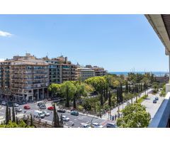 Exclusiva propiedad en el Paseo Mallorca con vistas panorámicas sobre el corazón de Palma