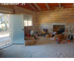 SE VENDE CASA DE CAMPO PARA REFORMAR UNA CASA Y TERMINAR DE REFORMAR OTRA CASA EN ASPE