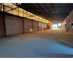 INMOBILIARIA SAN JOSE ALQUILA NAVE DE ALMACENAJE EN ASPE