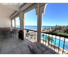 ALQUILER TEMPORADA VERANO. APARTAMENTO 1 DORMITORIO EN PRIMERA LÍNEA DE PLAYA. PISCINA