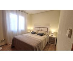 Gran dúplex, 3 dormitorios, 2 baños, jardín, solárium, garaje, piscina comunitaria, en Aguas Nuevas