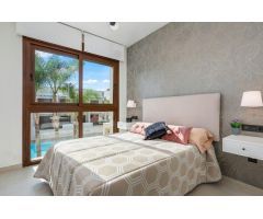 Bungalows con piscina en Los Balcones