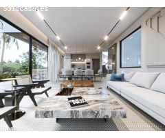 Villa contemporánea enfrente del campo de golf Campanario