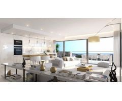 Nuevo apartamento orientado al sur con vistas panoramicas a valle natural in Selwo, Estepona