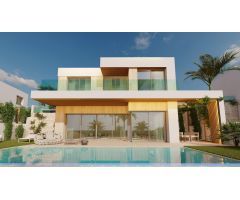 Nueva villa independiente situada en el hoyo 9 de Azata Golf, Estepona